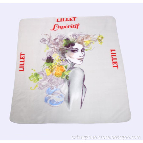 100 polyester polar fleece fabric 50x60 fleece blanket